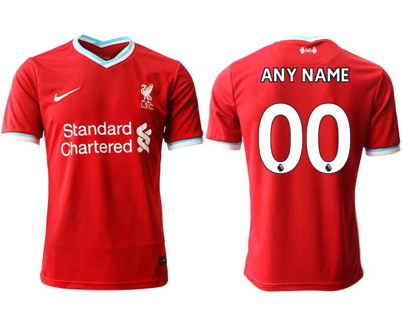 Men 2020-2021 club Liverpool home aaa version customized red Soccer Jerseys